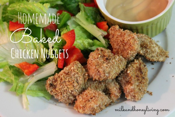baked chix nuggets
