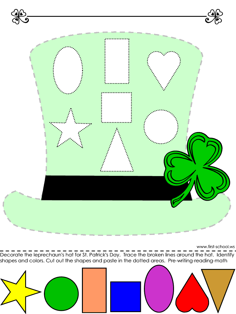 18 + St. Patrick’s Day {FREE PRINTABLE} Kid’s Activities! Milk